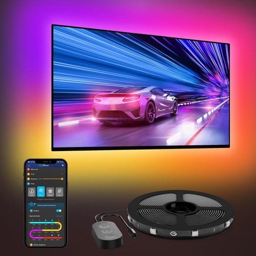 Led backlight 4m - led, rgbic