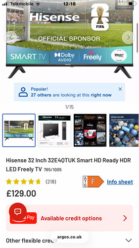 Hisense smart inch with - hisense, tv